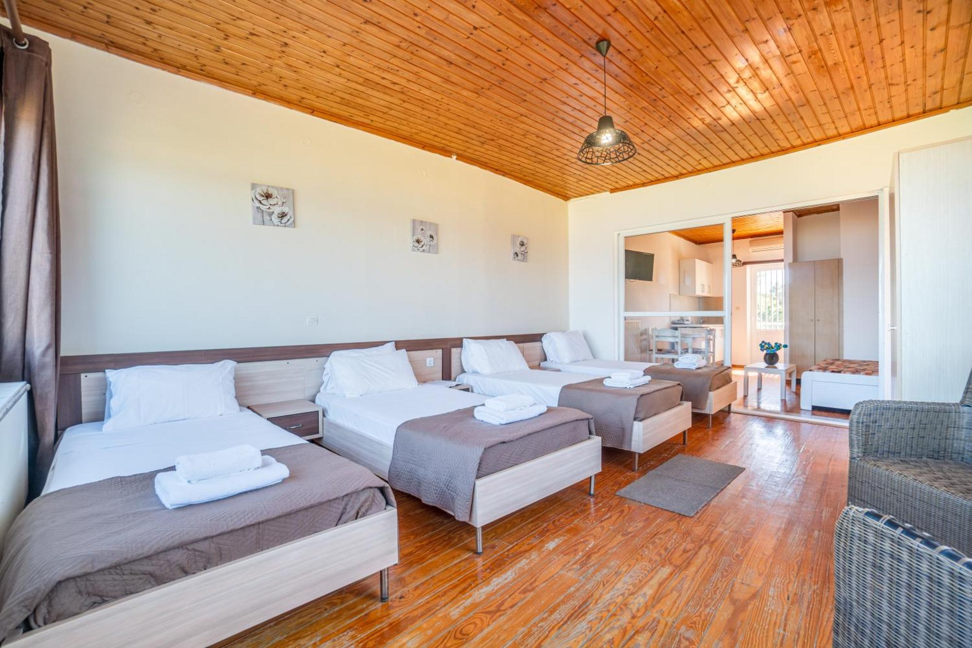 Sandy Beach Houses - Sea View Kávos Cameră foto
