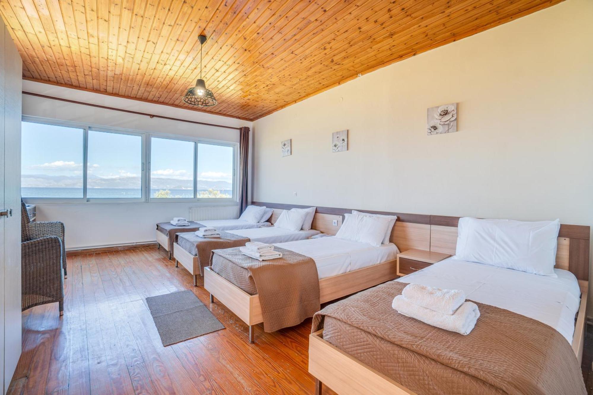 Sandy Beach Houses - Sea View Kávos Cameră foto